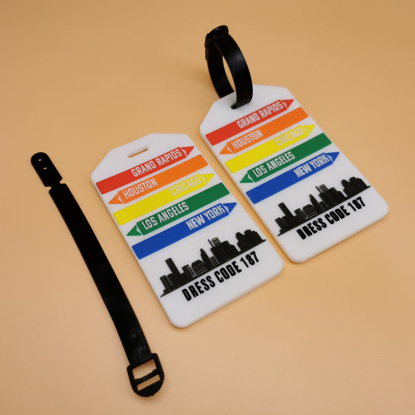 Luggage Tag (single, 2, or 5 pack)
