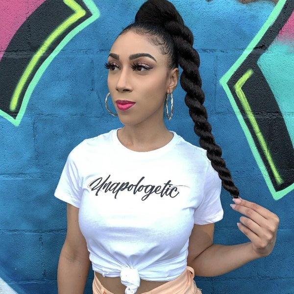 "Unapologetic" (White) Short Sleeve T-Shirt